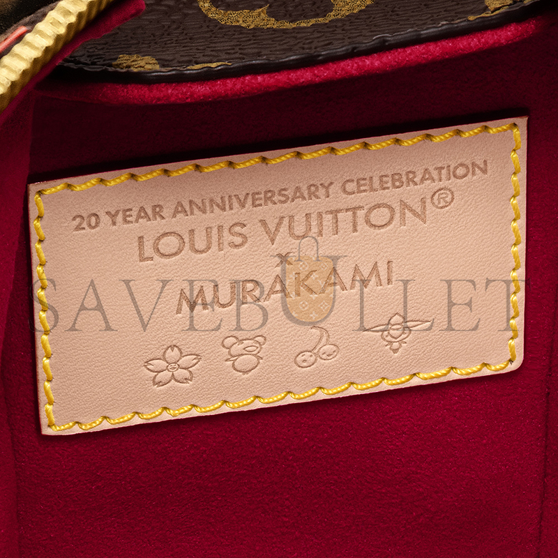 LOUIS VUITTON MURAKAMI LV X TM SIDE TRUNK MM M14278 (23.5*16*8.5cm) LOUIS VUITTON MURAKAMI LV X TM SIDE TRUNK MM M14278 (23.5*16*8.5cm)